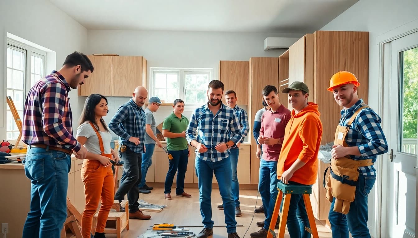 Find reliable renovators near me transforming homes with vibrant, professional craftsmanship.