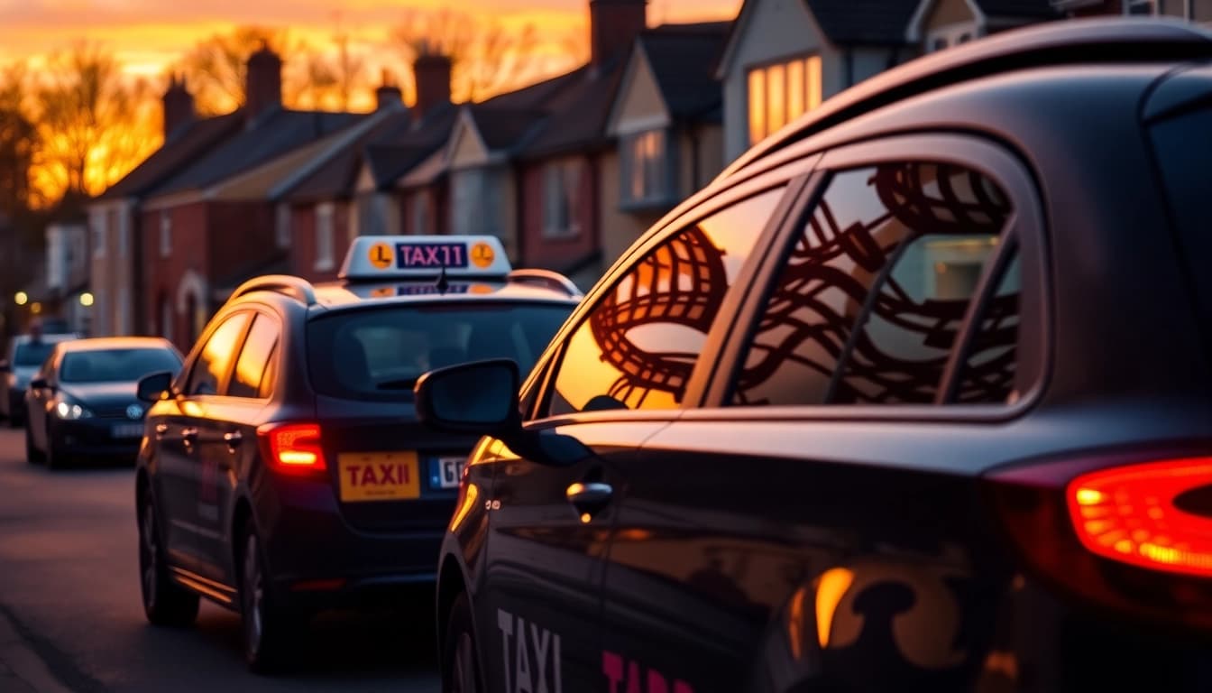 Pyrford taxi service highlighting community and reliability in a charming setting.
