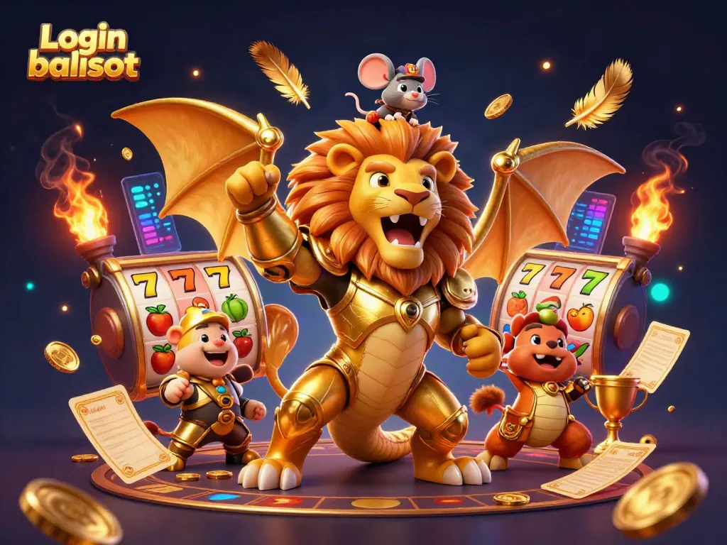 Players can enjoy engaging with the Login balislot game in a thrilling, dynamic illustration.
