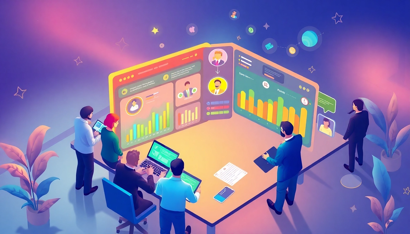 Business gamification enhances employee engagement through vibrant, interactive experiences.