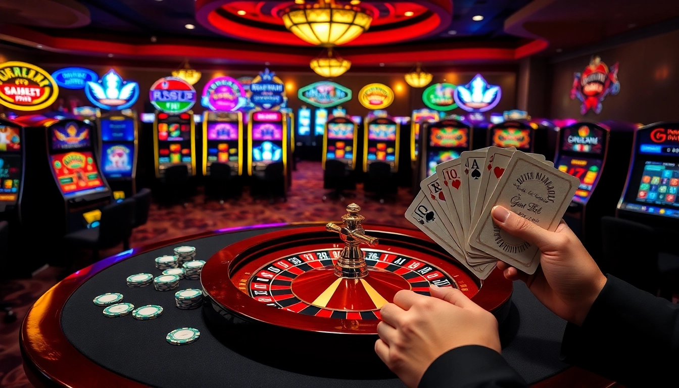 Experience thrilling bets at Situs Slot Gacor with vibrant casino games and winning opportunities.