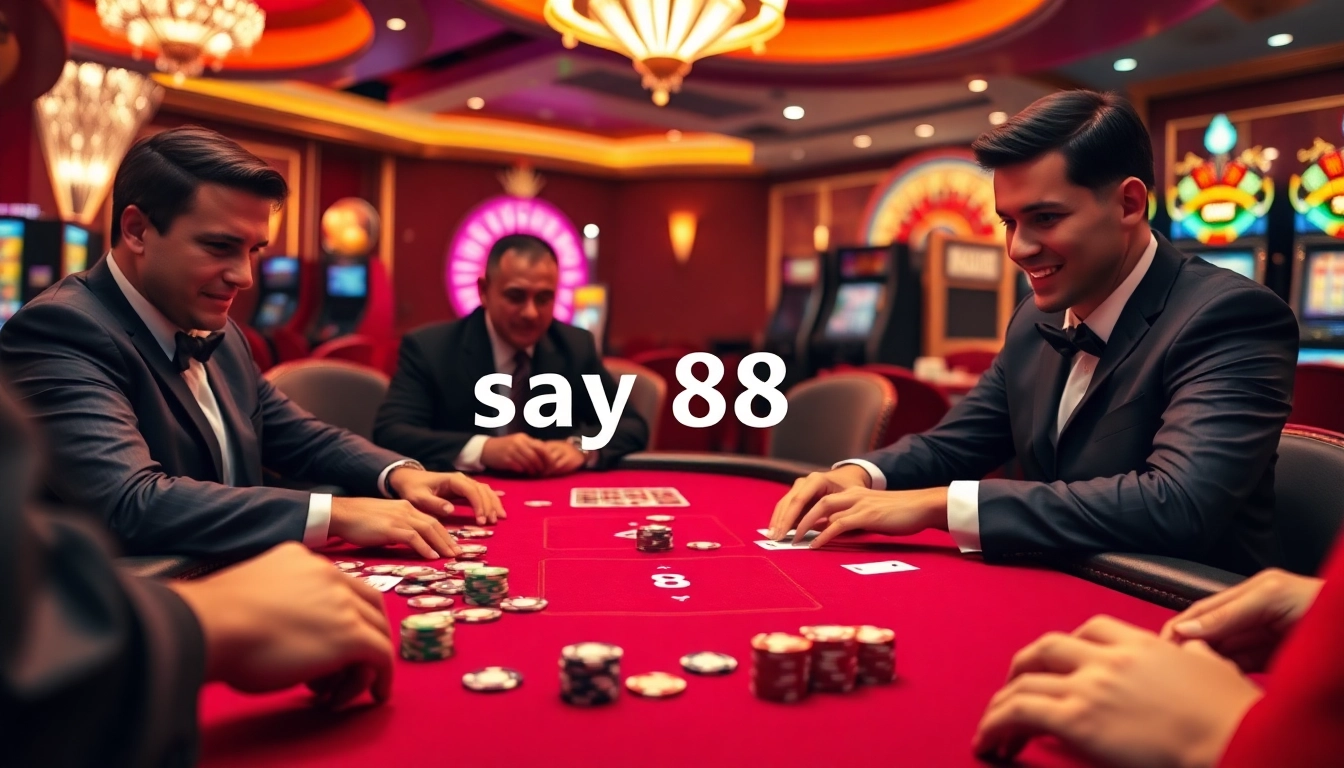 Experience the thrill of casino gaming with say 88 enhancing your poker strategy.