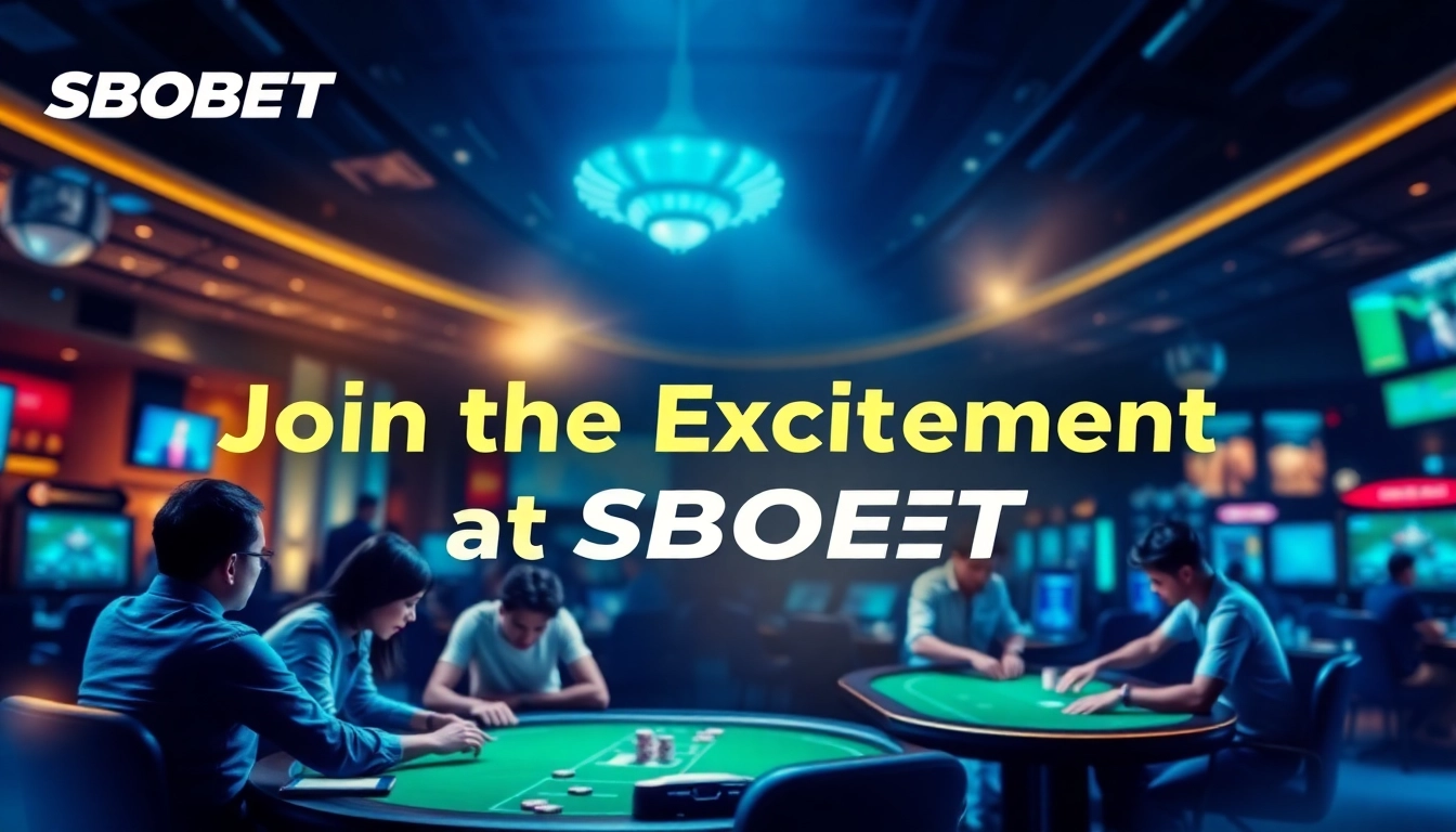 SBOBET.dance promotional banner showcasing dynamic online betting activities with a modern design.