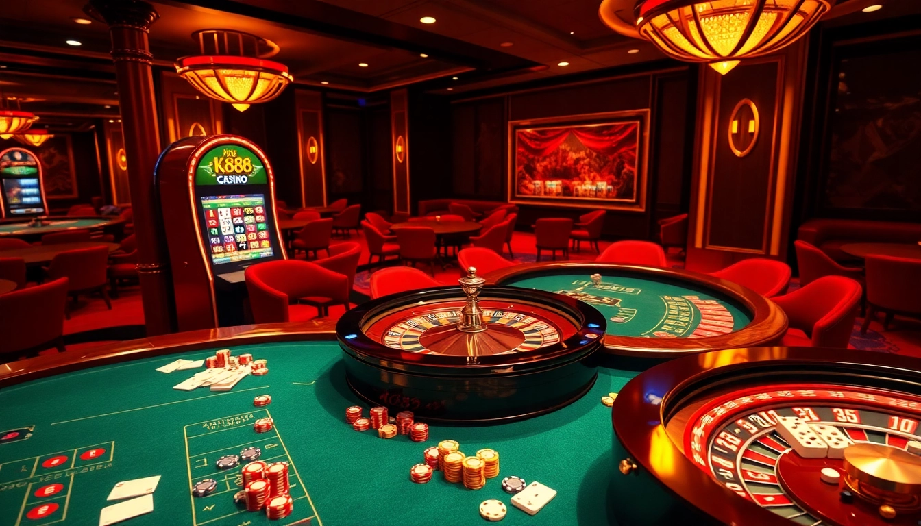 Experience the thrill of kp88 casino with vibrant games and engaging table action.