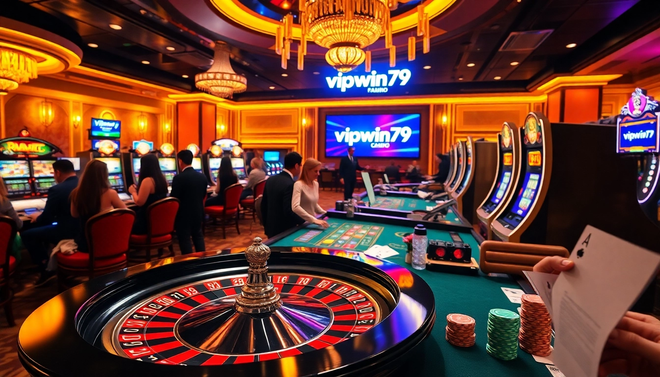 Experience the thrill of gambling at vipwin79 with vibrant casino games and luxurious ambiance.