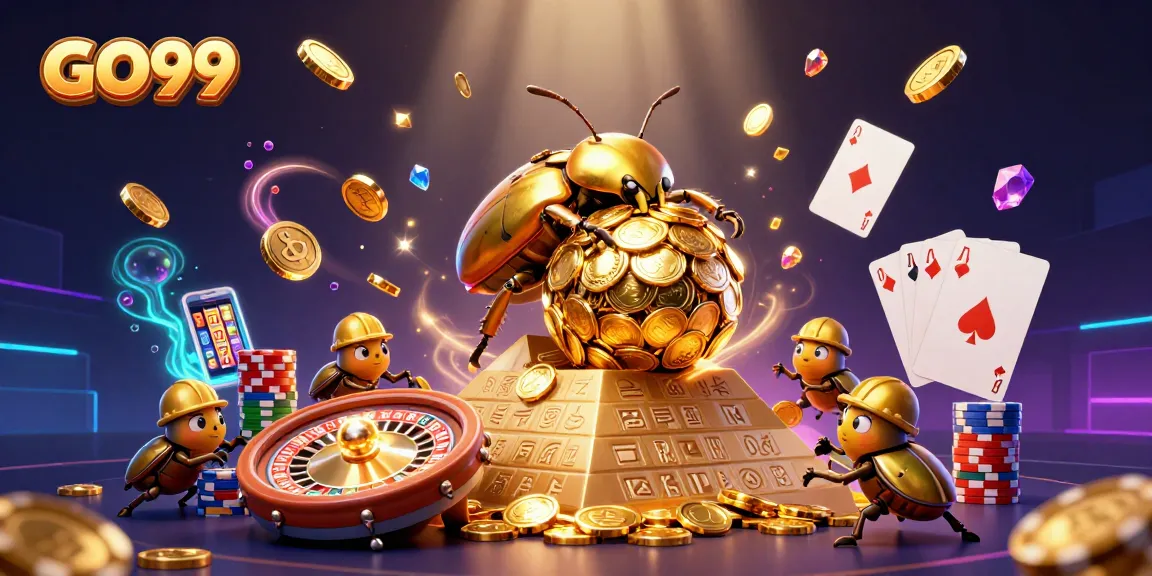 Engage with GO99's thrilling golden coin adventures in this vibrant casino realm!