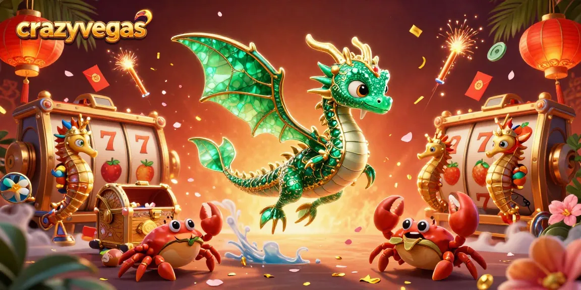 Players enjoy thrilling slots at crazyvegas with vibrant 3D characters and casino elements.
